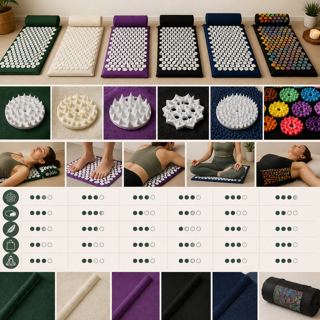 Choisir son Tapis d'Acupression : Guide Complet pour Trouver le Meilleur