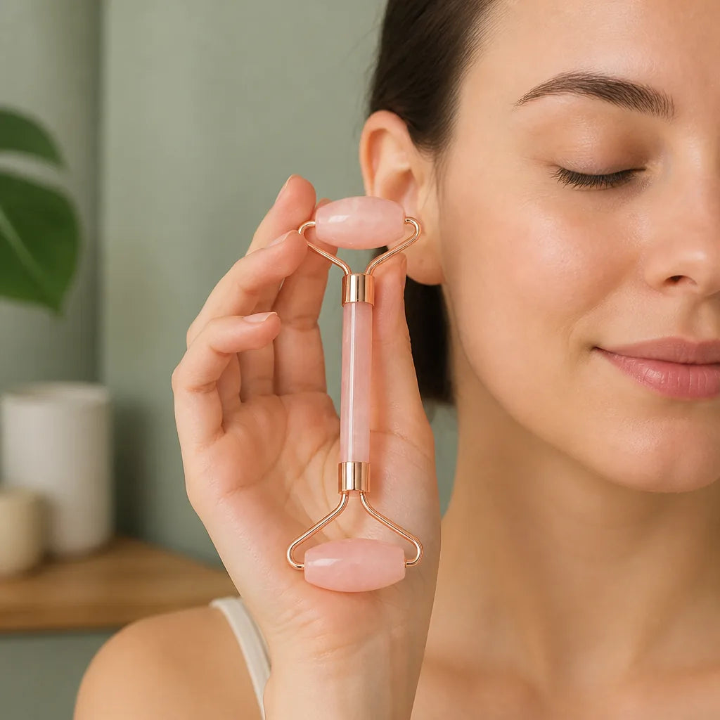 rouleau-de-massage-en-quartz-rose